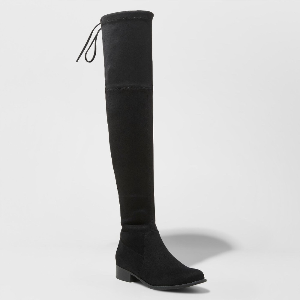 5/$25 Black Over the Knee Boots